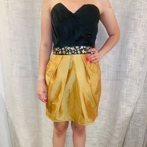 Guy Laroche short dress with stones, size 42